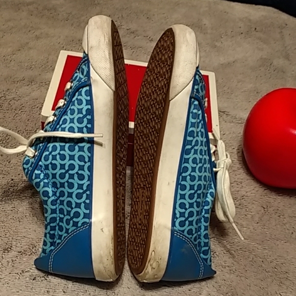 Authentic Coach Barrett blue/white sneaker , s- 7B - Picture 4 of 8
